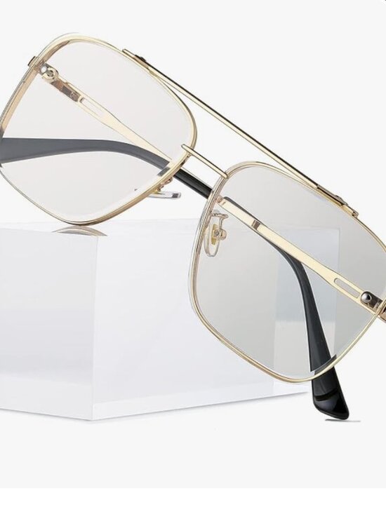 Oversized Aviator Sunglasses